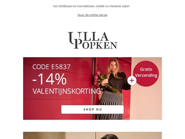 Vandaag: -14% op alles + gratis verzending✨