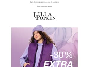 Extra 30% korting op afgeprijsde looks🏷️