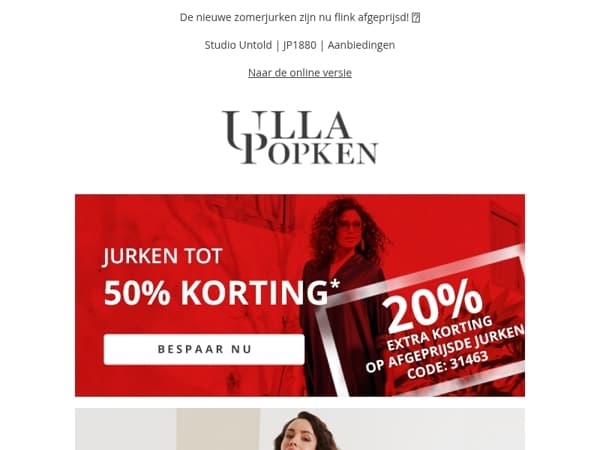 🛍️Jurken tot wel 50% korting + -20% extra