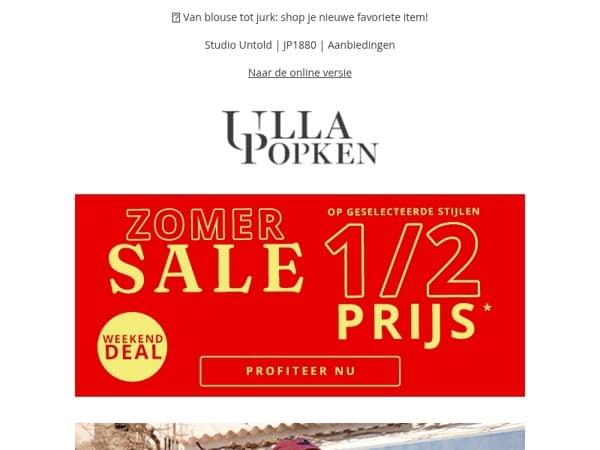 Geselecteerde artikelen voor de helft van de prijs – alleen vandaag nog!🎉