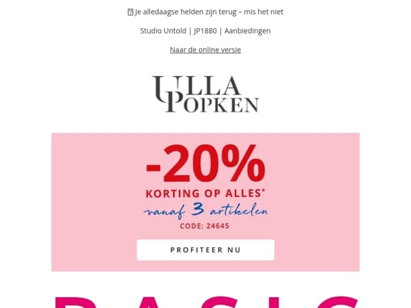 💥 20% korting vanaf 3 artikelen – bespaar nu