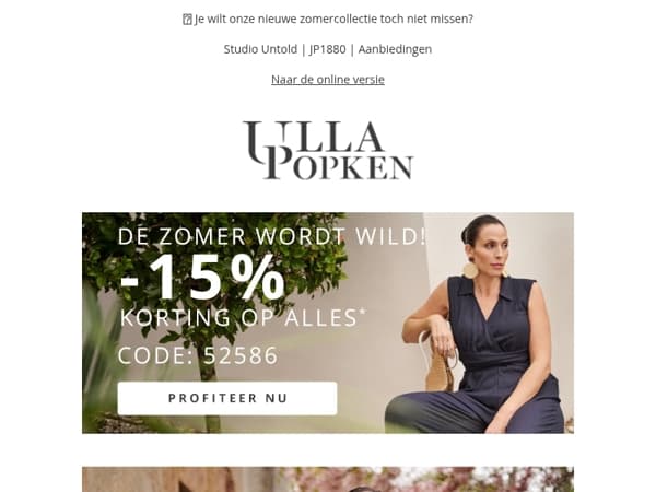 15% korting op alles: je juli-deal staat voor je klaar 💥