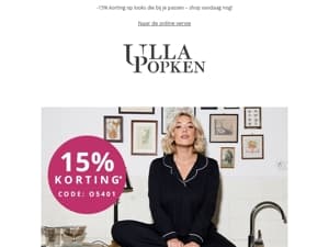 🧡 Los, casual en met korting: 15% korting op jouw favoriete stijl!