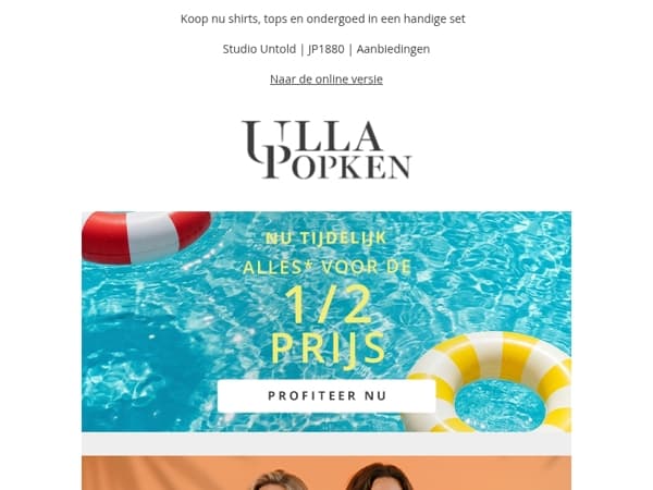 ALLES in de aanbieding: shop nu looks voor de halve prijs😍
