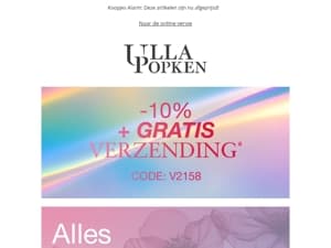 ⭐ Vandaag: 10% korting + gratis verzending ⭐