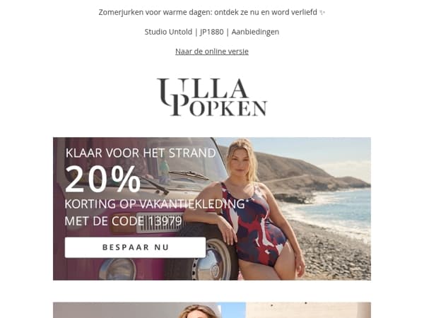 💛Profiteer nu van 20% korting op vakantielooks