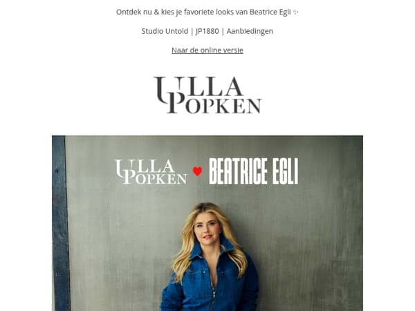 Beatrice Egli x Ulla Popken – Haar favoriete stijlen voor jou 🌈