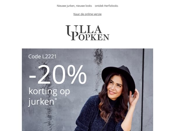 ⌛ Pak die styles: 20% korting op jurken!