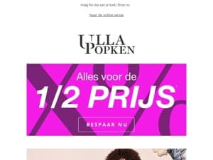 Alles voor de halve prijs - 💰 Koopjesalarm!