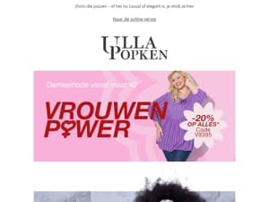 💥 -20% korting op ALLES - mis het niet