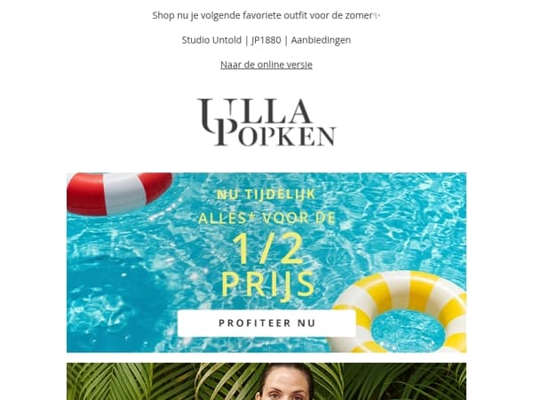 🔔Loopt vandaag af! ALLES voor de halve prijs!
