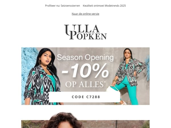 Season Opening 😍🍂 -10% op ALLES