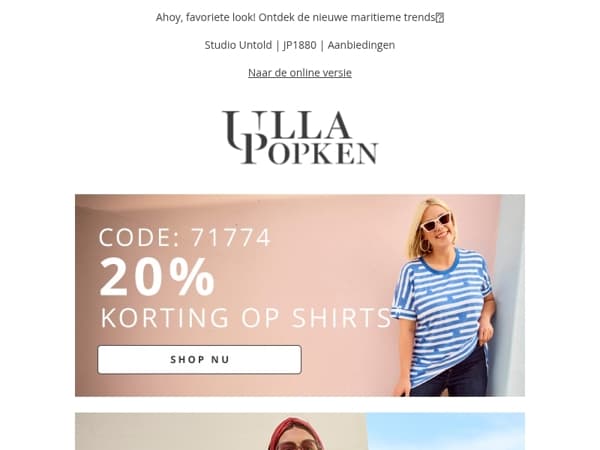 -20% op T-shirts 💥 Mis het niet!