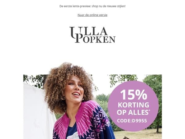 -15% op ALLES ✨ Jouw kans