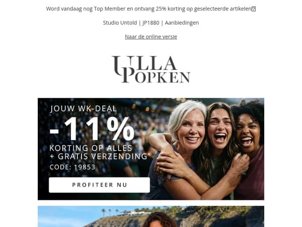 Laatste kans 🎁 -11% korting + gratis verzending