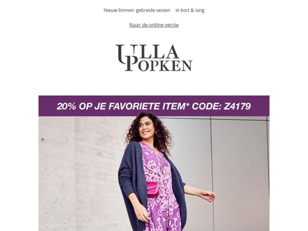 -20% op je nieuwe Must-have ⏳