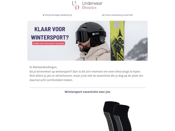 Klaar voor wintersport? ⛷️