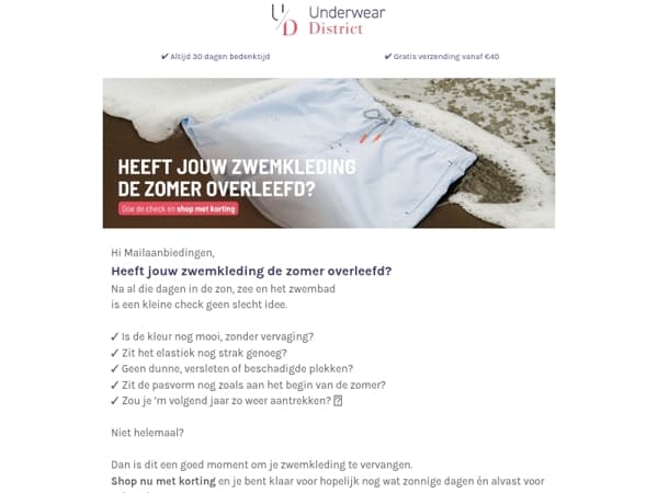 Heeft je zwemkleding de zomer overleefd? 👀