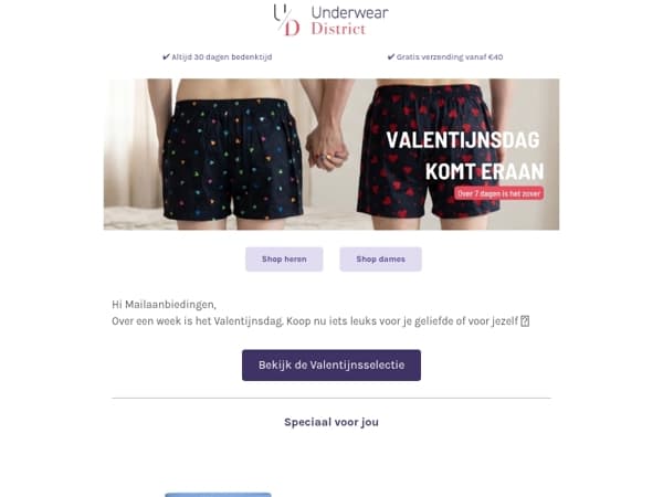 Over 7 dagen is het Valentijnsdag ❤️