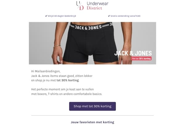 Jack & Jones met voordeel 🛍️