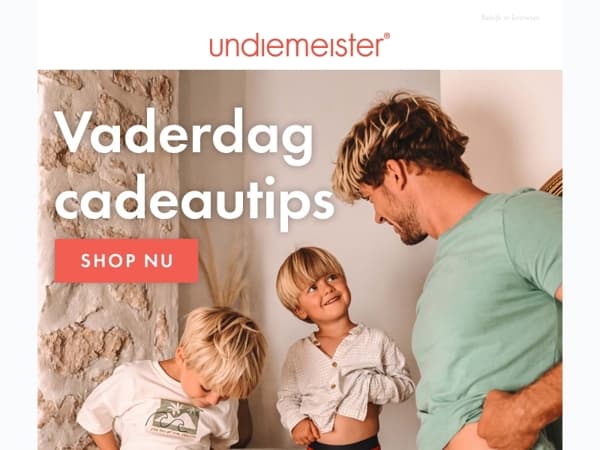 Cadeau-inspiratie voor Vaderdag
