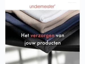 Tips van het Undiemeister®-team