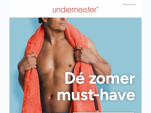 Tijdelijk strandlaken cadeau bij bestellingen vanaf 150,-