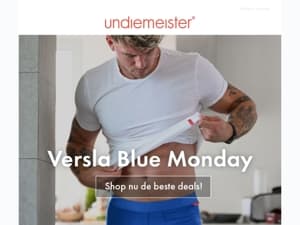 Blauwe dealdagen voor Blue Monday