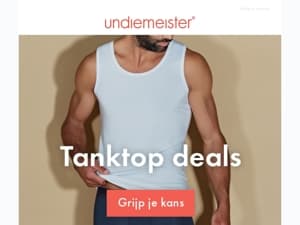 Tanktops die alles aan kunnen