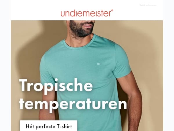 Het perfecte T-shirt voor de zomer