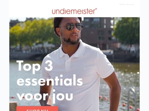 Top 3 Essentials voor de meivakantie