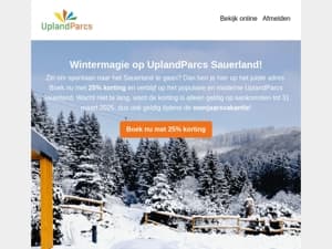 Wintermagie op UplandParcs Sauerland!
