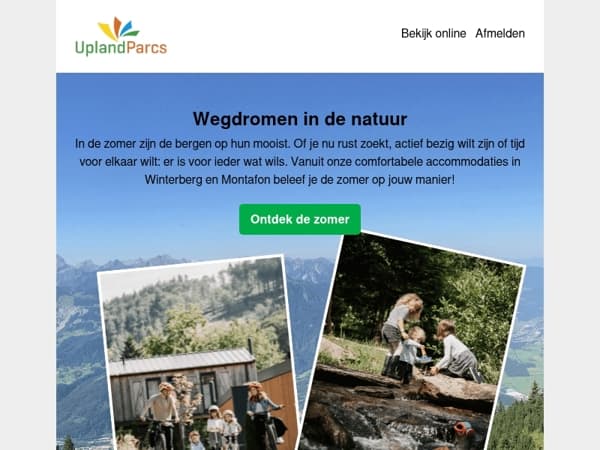 ☀️ Wegdromen in de natuur