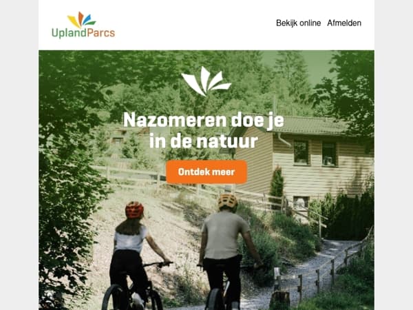 Nazomeren doe je in de natuur