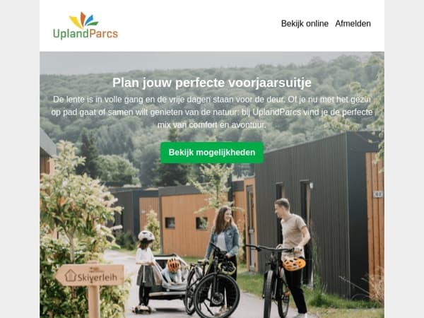Plan jouw perfecte voorjaarsuitje met UplandParcs