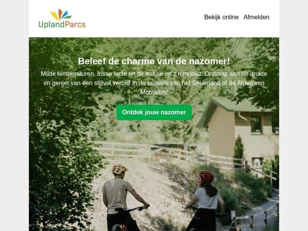 Actief of relaxen? De nazomer roept!