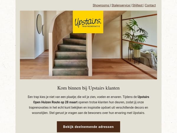 💛 Beleef Upstairs in het echt tijdens de Open Huizen Route