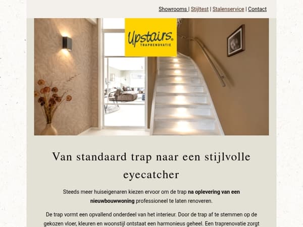 Ontdek de mogelijkheden van jouw nieuwbouwtrap