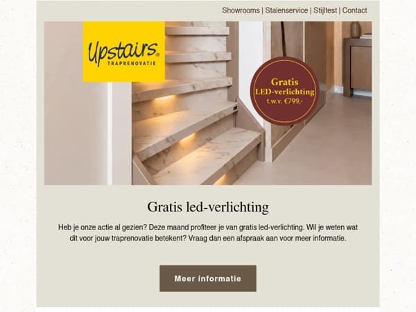 💛 Reminder: gratis led-verlichting deze maand