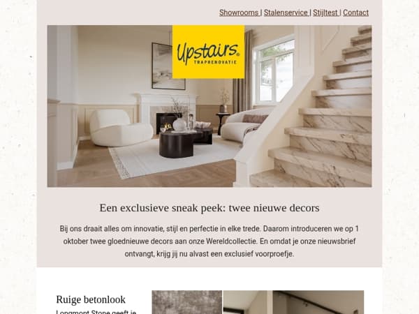 Primeur voor jou: ontdek onze 2 nieuwste Wereldcollectie decors