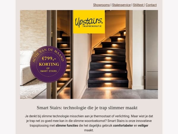 Slimmer wonen begint bij je trap