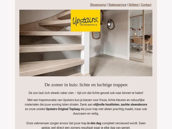 De zomer in huis: frisse trappen die stralen ☀️