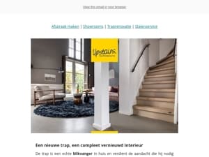 Van versleten naar verbluffend✨ De impact van traprenovatie