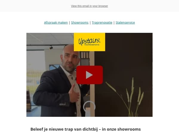 Ontdek de trap van je dromen – in onze showroom!