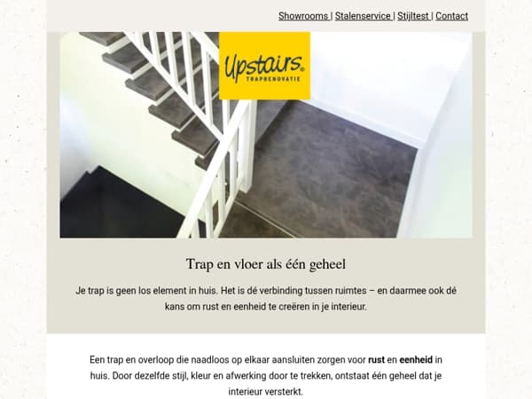 Laat je trap naadloos aansluiten op je vloer