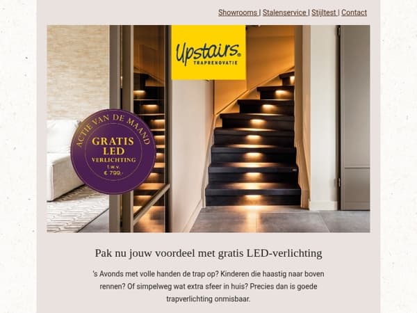 ✨ Nieuwe actie: gratis LED-verlichting t.w.v. €799!
