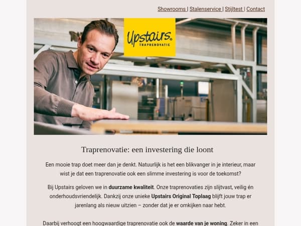 Waarom een traprenovatie een slimme investering is