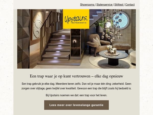 💛 Een trap voor het leven – ontdek onze levenslange garantie