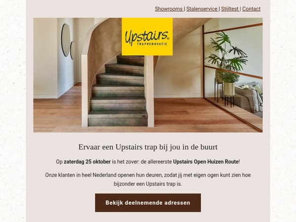 💛 Ontdek Upstairs trappen bij jou in de buurt