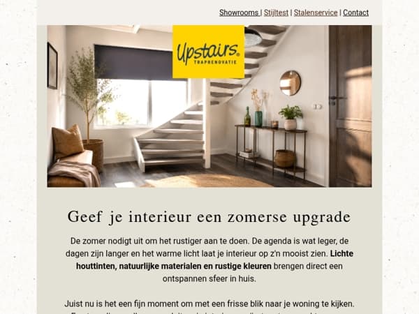 Vakantiegevoel in huis